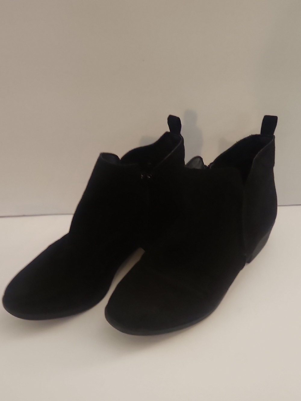 American Rag 'Cadee' Black Faux-suede Ankle Booties Size 9W